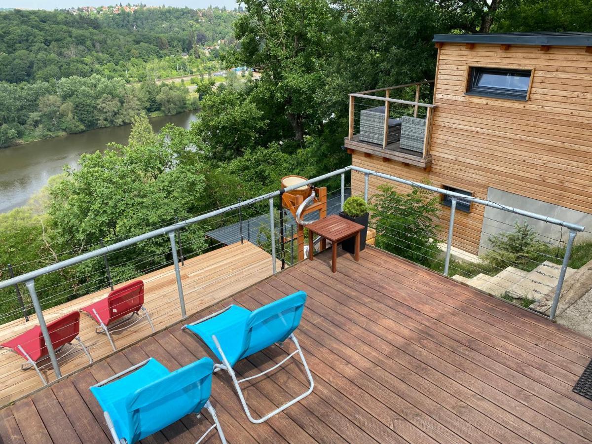 Apartman - E - Vyhlidka Nad Rekou Zdiby Exterior foto
